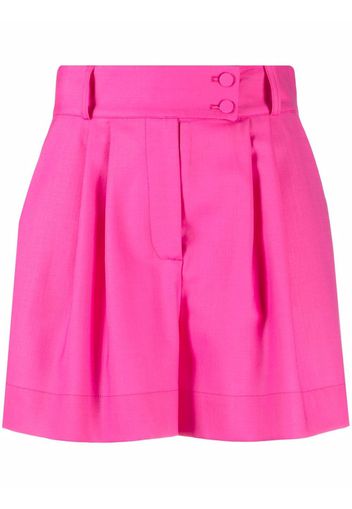 Styland off-centre button shorts - Rosa