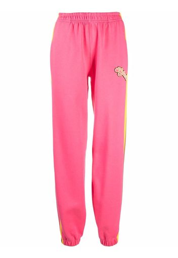 Styland side stripe track trousers - Rosa