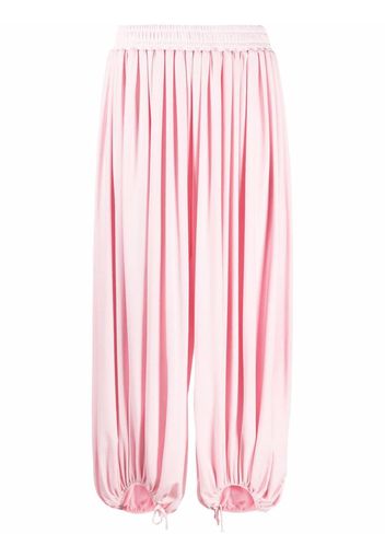 Styland pleated drawstring trousers - Rosa