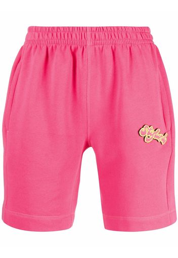 Styland organic cotton track shorts - Rosa