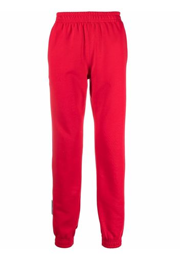 Styland organic cotton track trousers - Rosso