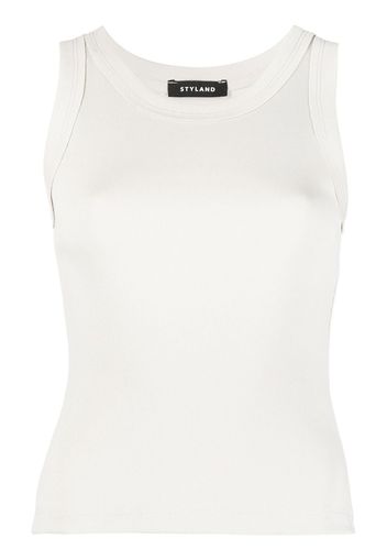 STYLAND organic cotton vest top - Grigio