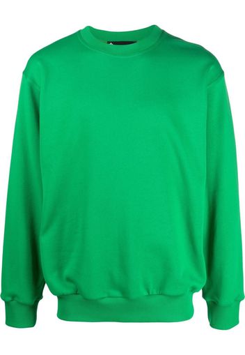 STYLAND organic cotton crew-neck sweatshirt - Verde