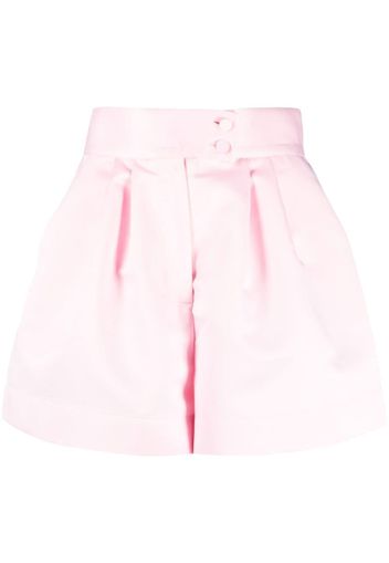 STYLAND satin-finish mini shorts - Rosa