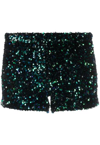 STYLAND sequin-embellished mini shorts - Verde