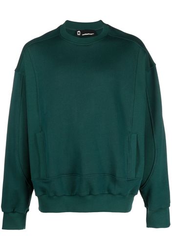 STYLAND round-neck cotton sweatshirt - Verde