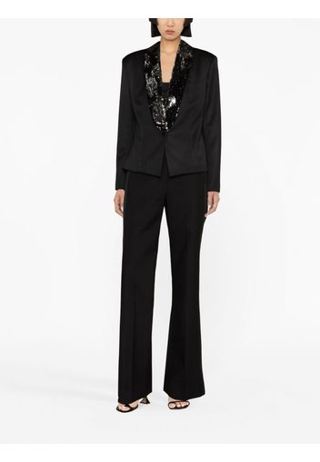 STYLAND sequin-embellished tuxedo blazer - Nero