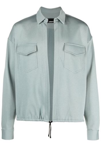 STYLAND flap-pocket long-sleeved shirt - Verde