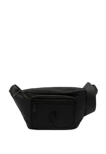 STYLAND patch-detail zip-up belt bag - Nero