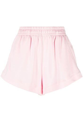 STYLAND high-waist cotton mini shorts - Rosa