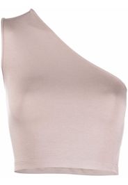 Styland one-shoulder vest top - Toni neutri