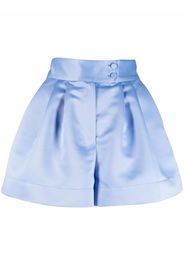 Styland satin tailored shorts - Blu