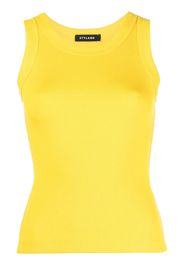 STYLAND organic-cotton vest-top - Giallo