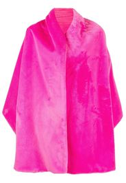 STYLAND textured cape-style jacket - Rosa