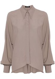 STYLAND batwing-style crepe shirt - Grigio