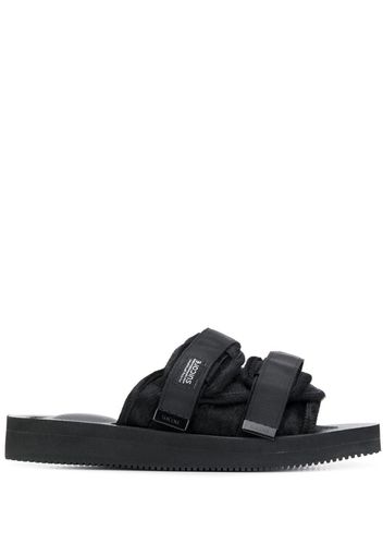 Moto slip-on sandals