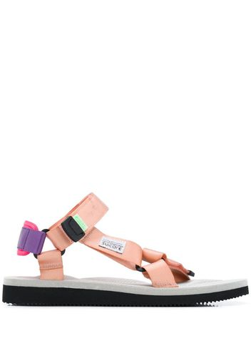 logo open-toe sandals