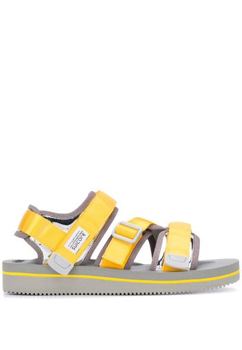 touch strap platform sole sandals