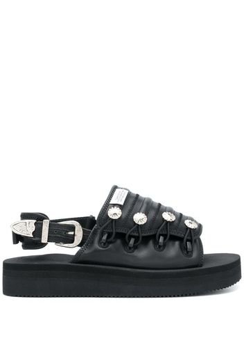 x Toga Mura buttoned sandals