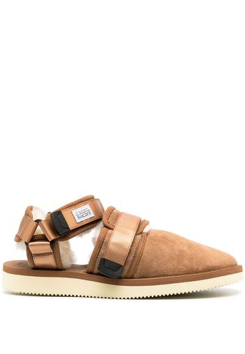 shearling lining sandals