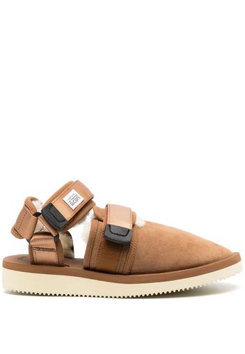 shearling lining sandals