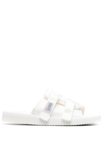 Suicoke side touch-strap sandals - Bianco