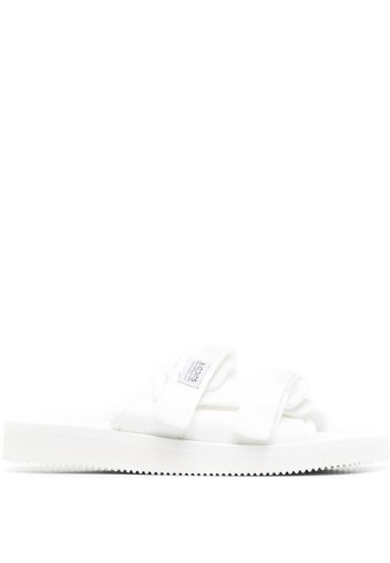 Suicoke VHL touch-strap slides - Bianco