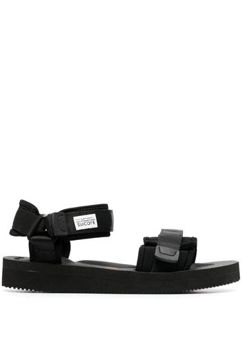 Suicoke Cel-V touch-strap sandals - Nero