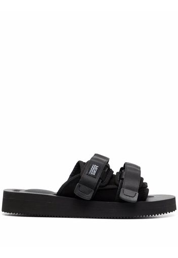 Suicoke Sandali con chiusura a strappo - Nero