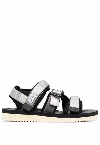 Suicoke strappy flat sandals - Grigio