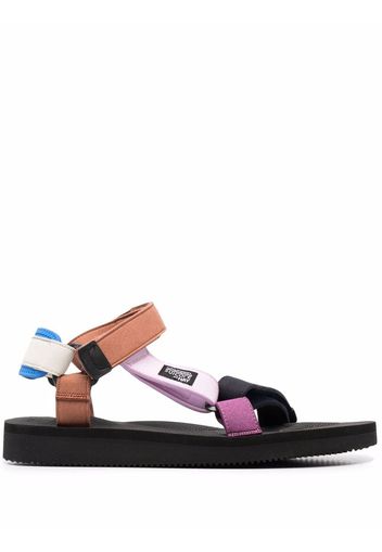 Suicoke touch-strap open-toe sandals - Marrone