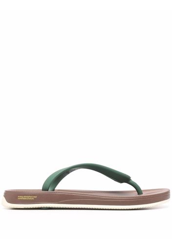 Suicoke ZAB open-toe flip flops - Verde