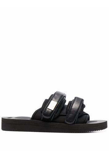 Suicoke Sandali con chiusure a strappo - Nero