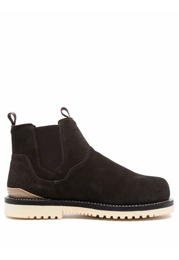 Suicoke leather ankle boots - Marrone