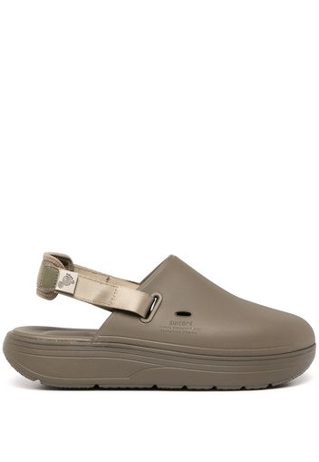 Suicoke Sandali CAPPO con cinturino posteriore - Grigio