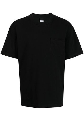 Suicoke T-shirt con taschino - Nero