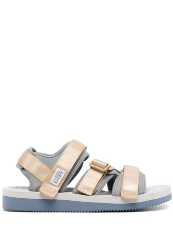 Suicoke Sandali Kisee-V con strappi - Oro