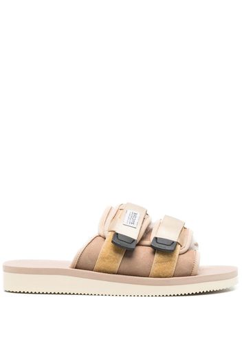 Suicoke Moto-Mab touch-strap sandals - Toni neutri