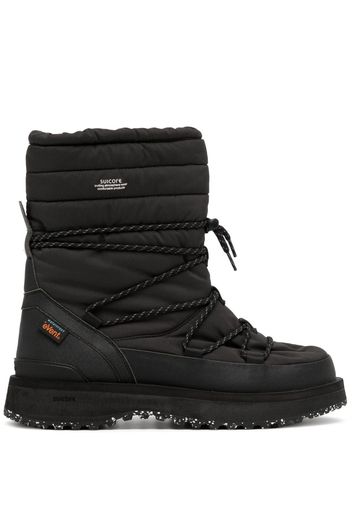 Suicoke Stivali da neve trapuntati - Nero