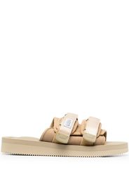 Suicoke front touch-strap sandals - Toni neutri