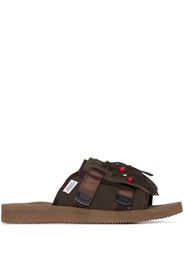 Suicoke Hoto suede sandals - Marrone