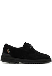 Suicoke Stringate Dare con logo - Nero