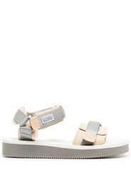 Suicoke Sandali CEL-PO con chiusure a strappo - Bianco