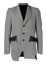 sulvam Blazer con motivo pied-de-poule - Nero