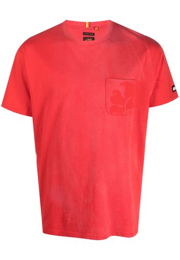 Sundek logo print crew-neck T-shirt - Rosso