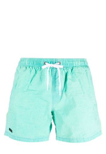 Sundek plaid swim shorts - Verde