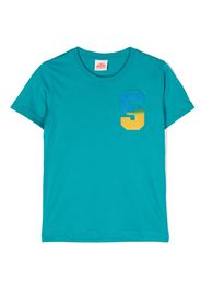 Sundek logo-patch cotton T-shirt - Blu