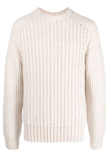 Sunflower ribbed-knit jumper - Toni neutri