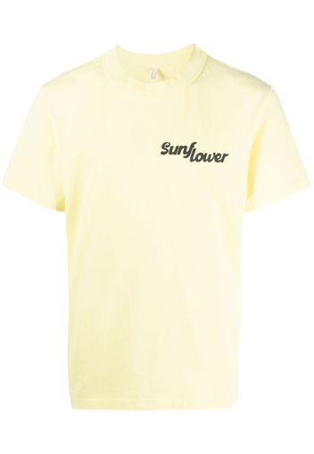 Sunflower pastel organic-cotton T-shirt - Giallo