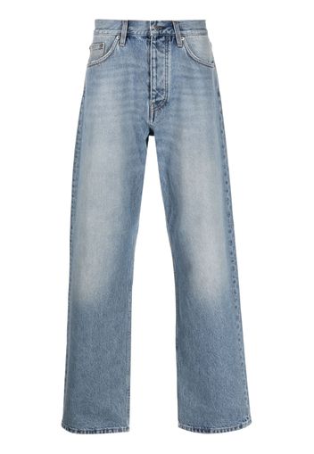 Sunflower organic-cotton denim pants - Blu